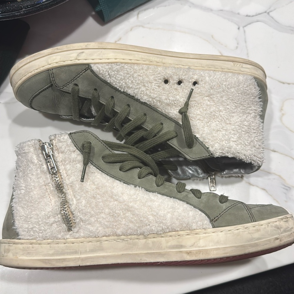 P448 fleece sneakers